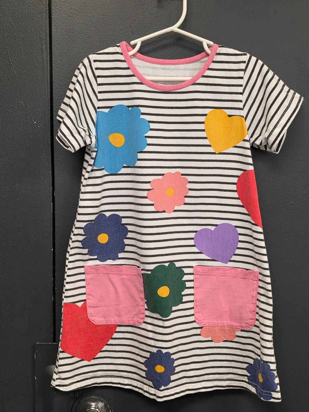 GIRLS COLORFUL DRESS 1023